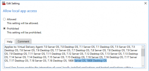 Citrix Policy Settings – Carl Stalhood