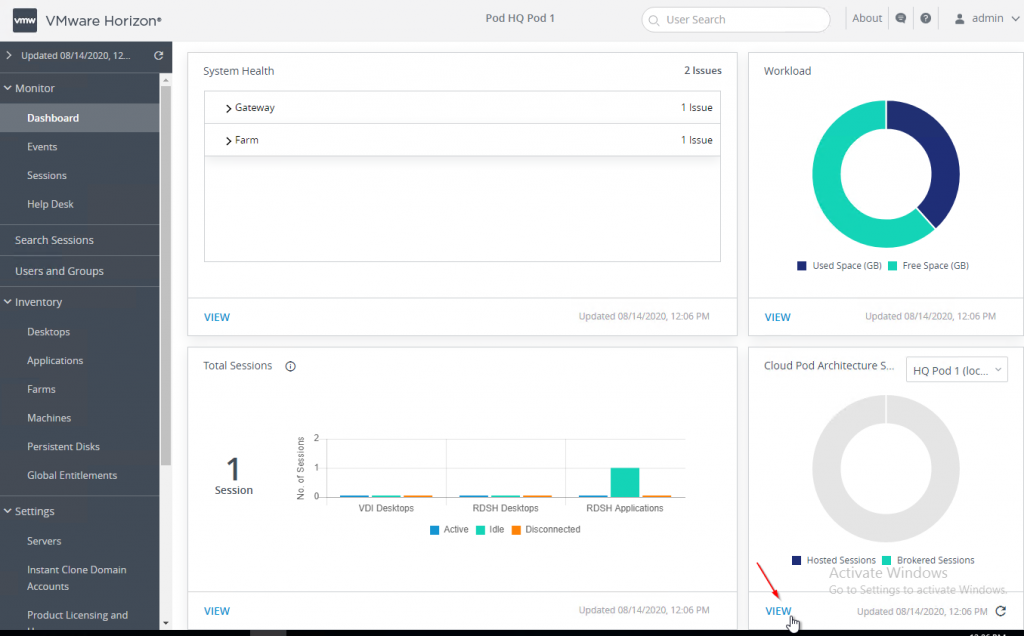 VMware Horizon 2309: Cloud Pod Architecture – Carl Stalhood