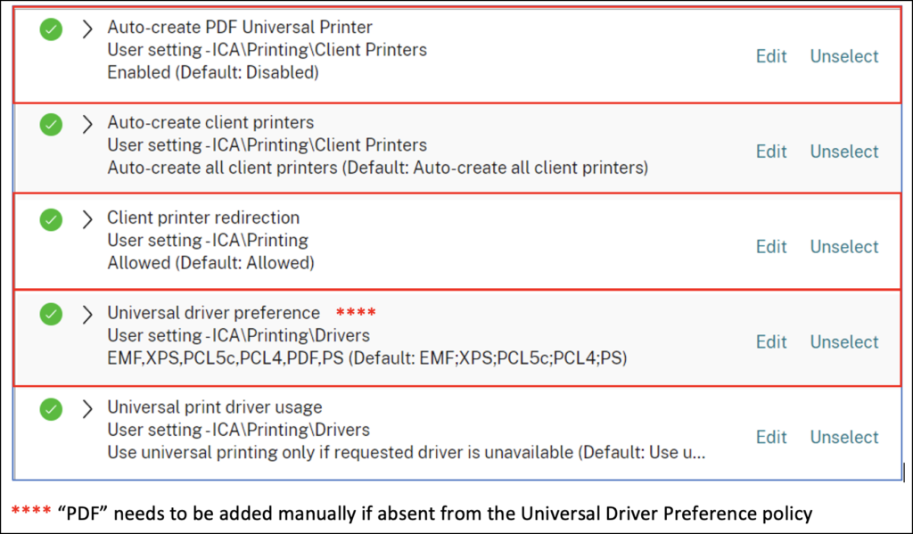 Citrix Policy Settings – Carl Stalhood